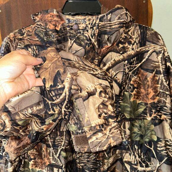 Cabelas Jacket Men's XL Tall Advantage Wetlands Camo Dry-Plus Outdoor Hunting - Picture 9 of 10